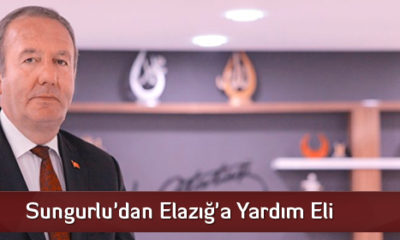 Sungurlu’dan Elazığ’a Yardım Eli