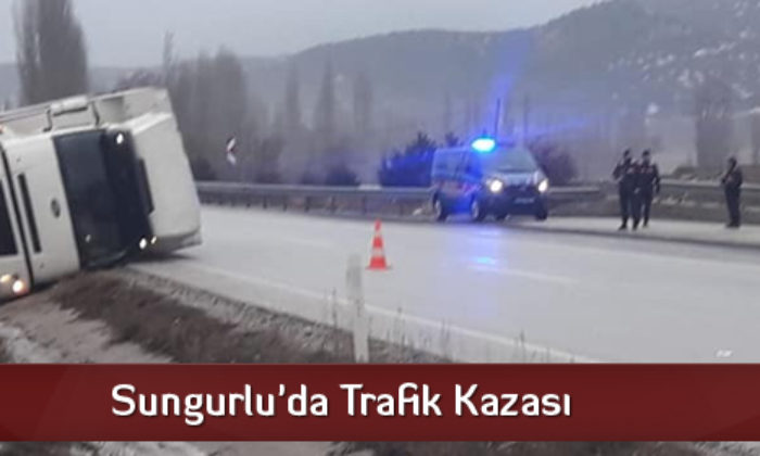 Sungurlu’da Trafik Kazası