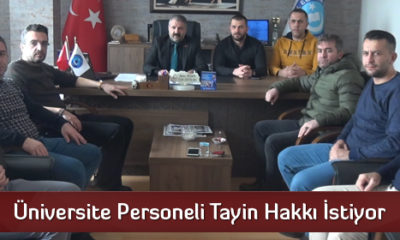 Üniversite Personeli Tayin Hakkı İstiyor