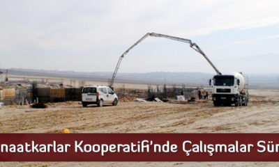 Zanaatkarlar Kooperatifi’nde Çalışmalar Sürüyor