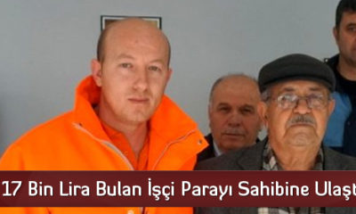 17 Bin Lira Bulan İşçi Parayı Sahibine Ulaştırdı