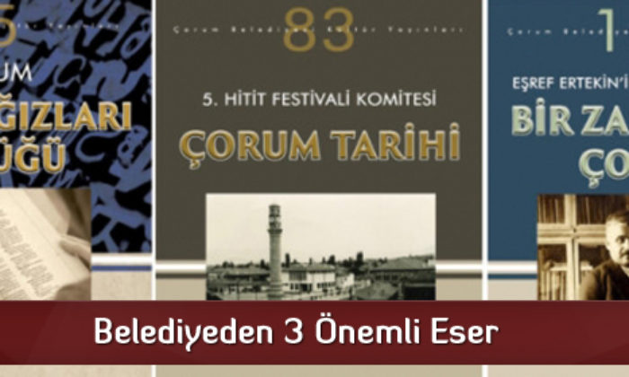 Belediyeden 3 Önemli Eser