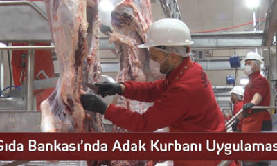 Gıda Bankası’nda Adak Kurbanı Uygulaması