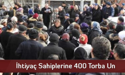 İhtiyaç Sahiplerine 400 Torba Un