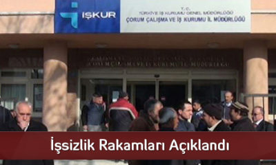 İşsizlik Rakamları Açıklandı