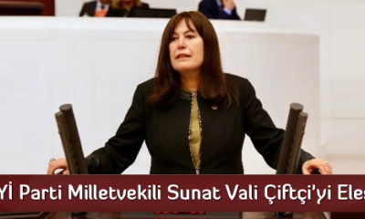 İYİ Parti Milletvekili Sunat Vali Çiftçi’yi Eleştirdi