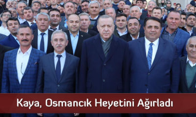 Kaya, Osmancık Heyetini Ağırladı