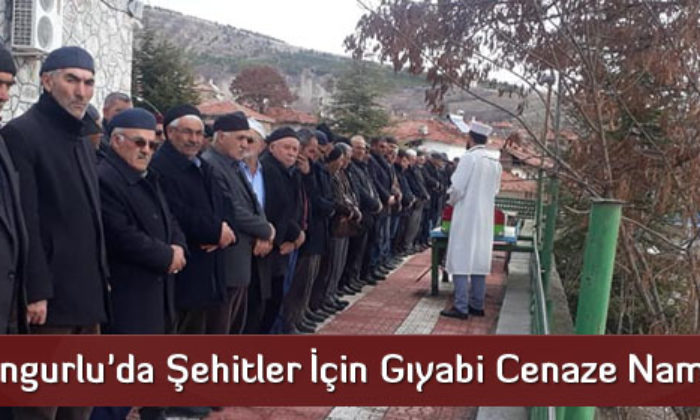 Sungurlu’da Şehitler İçin Gıyabi Cenaze Namazı