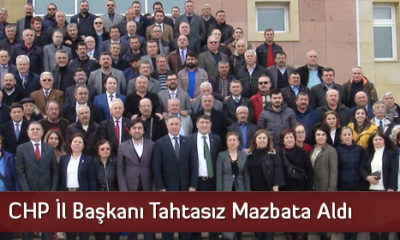 CHP İl Başkanı Tahtasız Mazbata Aldı