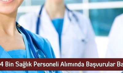 14 Bin Sağlık Personeli Alımında Başvurular Başladı