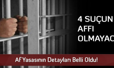 Af Yasasının Detayları Belli Oldu!