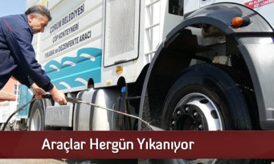 Araçlar Hergün Yıkanıyor