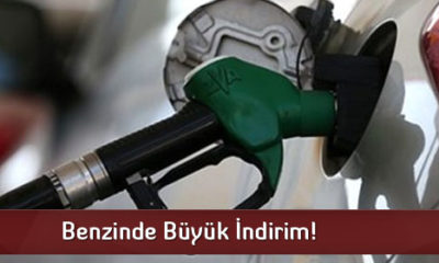 Benzinde Büyük İndirim!