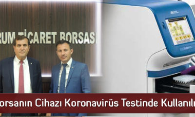 Borsanın Cihazı Koronavirüs Testinde Kullanılıyor