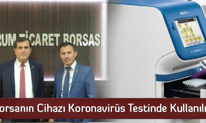 Borsanın Cihazı Koronavirüs Testinde Kullanılıyor