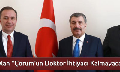 Çorum’un Doktor İhtiyacı Kalmayacak