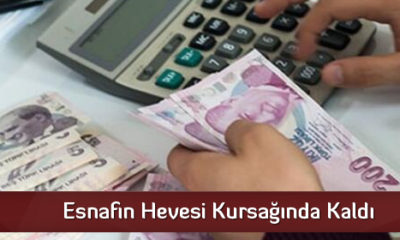Esnafın Hevesi Kursağında Kaldı