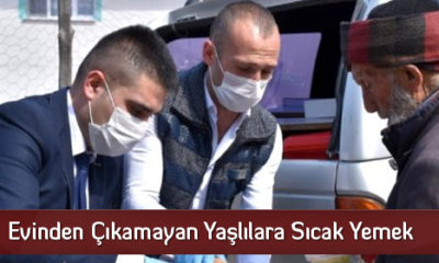 Evinden Çıkamayan Yaşlılara Sıcak Yemek