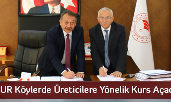 İŞKUR Köylerde Üreticilere Yönelik Kurs Açacak