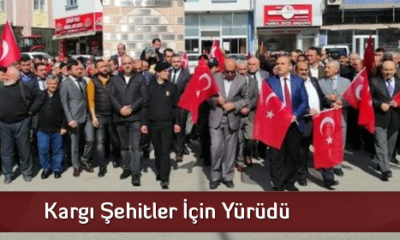 Kargı Şehitler İçin Yürüdü