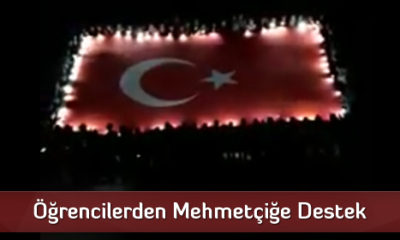 Öğrencilerden Mehmetçiğe Destek