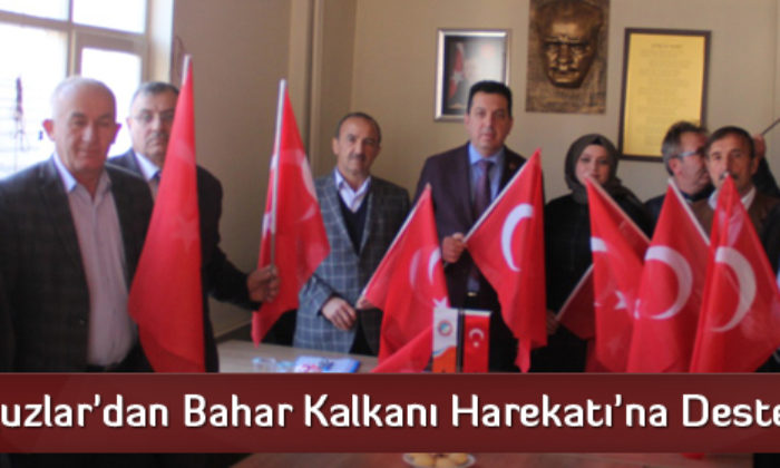 Oğuzlar’dan Bahar Kalkanı Harekatı’na Destek