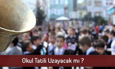 Okullara Tatil Süresi Uzayacak mı?