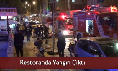 Restoranda Yangın Çıktı