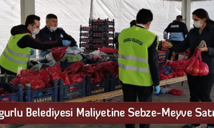 Sungurlu Belediyesi Maliyetine Sebze-Meyve Satıyor