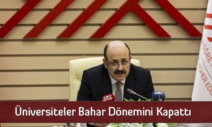 Üniversiteler Bahar Dönemini Kapattı