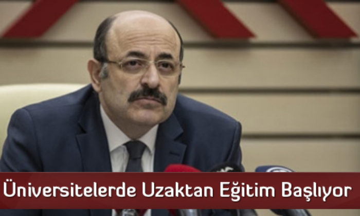 Üniversitelerde Uzaktan Eğitim Başlıyor