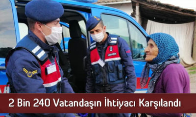 Çorum’da 2 Bin 240 Vatandaşın İhtiyacı Karşılandı
