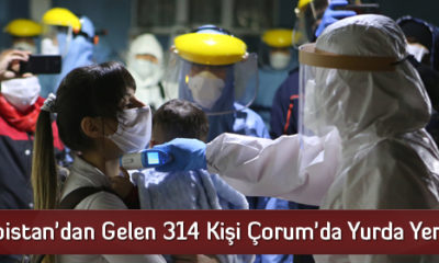 Arabistan’dan Gelen 314 Kişi Çorum’da Yurda Yerleştirildi