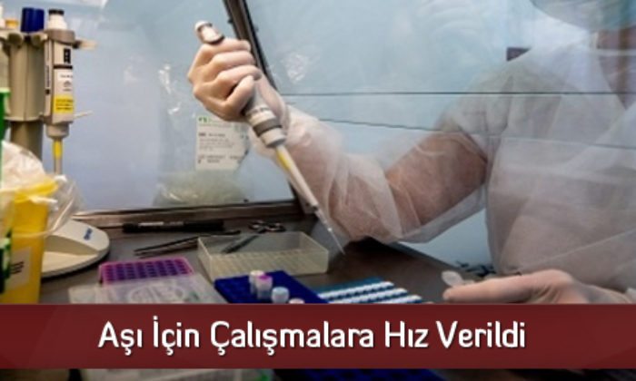 Aşı İçin Çalışmalara Hız Verildi