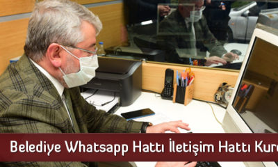 Belediye Whatsapp Hattı İletişim Hattı Kurdu