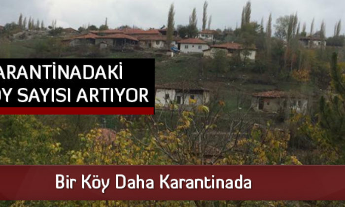 Bir Köy Daha Karantinada