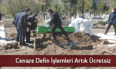 Cenaze Defin İşlemleri Artık Ücretsiz