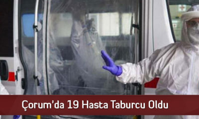 Çorum’da 19 Hasta Taburcu Oldu