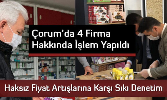 Fiyat Artışlarına Karşı Denetimler Yapılıyor