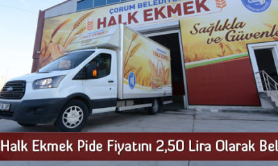 Halk Ekmek Pide Fiyatını 2,50 Lira Olarak Belirledi
