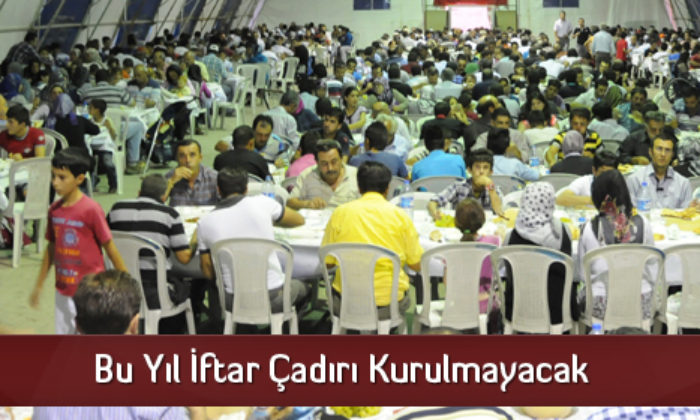 Çorum’da Bu Yıl İftar Çadırı Kurulmayacak