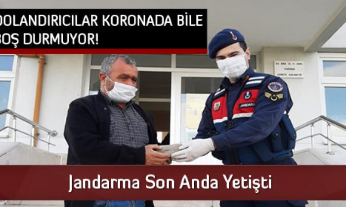 Jandarma Son Anda Yetişti