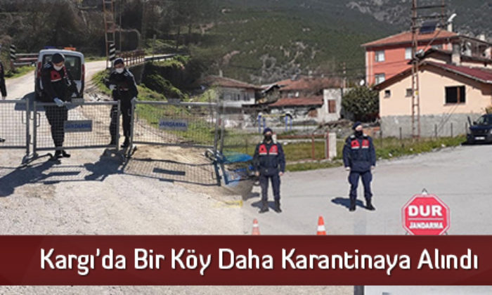 Köyün Giriş ve Çıkışlarına Barikat