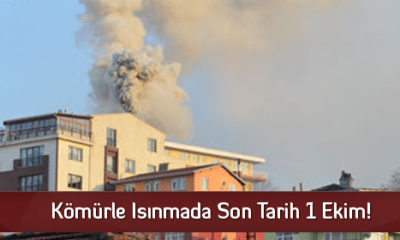 Kömürle Isınmada Son Tarih 1 Ekim!
