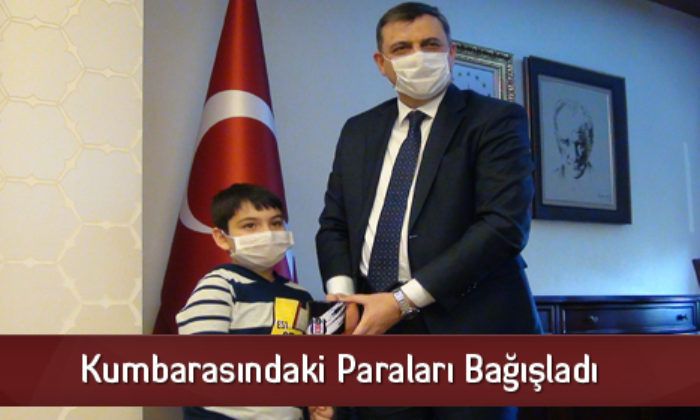 Kumbarasındaki Parayı Bağışladı