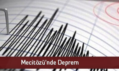 Mecitözü’nde Deprem