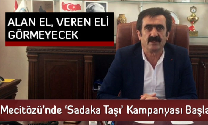 Mecitözü’nde ‘Sadaka Taşı’ Kampanyası Başlatıldı