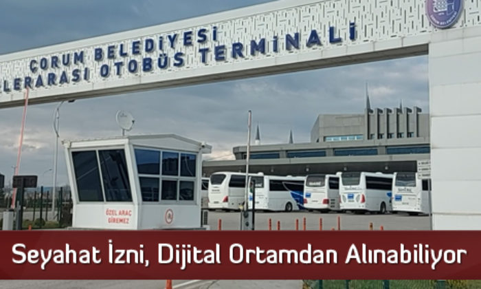 Seyahat İzni, Dijital Ortamdan Alınabiliyor