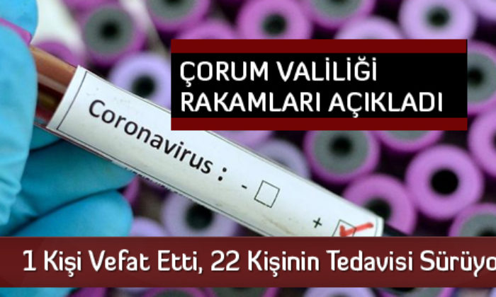 Çorum Valiliği Rakamları Açıkladı!