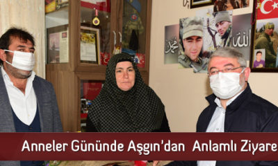 Anneler Gününde Aşgın’dan  Anlamlı Ziyaret